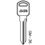 JMA GM B92 / P1109 Blank Key GM-36
