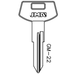 JMA GM Double Sided 6 Cut Key Blank GM-22 B68 B84