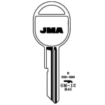JMA GM Single Sided 6 Cut Key Blank GM-12 B45