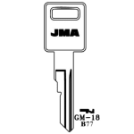 JMA GM Single Sided 6 Cut Key Blank GM-18 B77