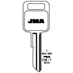 JMA GM Single Sided 6 Cut Key Blank GM-7 B50