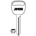 JMA GM39 B102 P1113 GM Metal Key Blank