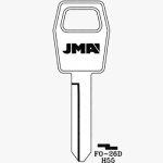 JMA H55 FO35 FORD AUTO METAL KEY BLANK