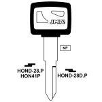 JMA Honda HOND-28.P HON41 Scooter Key HOND-28.P