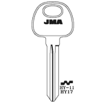 JMA Hyundai Kia 10 Cut Key Blank HY-11 HY17