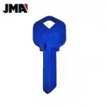 JMA KW1 Key Aluminum Kwikset Key Blanks Blue