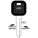 JMA Kawasaki KW14R Motorcycle Key Plastic Head KAW-6D.P