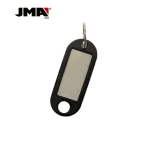 JMA Key ID Tags With Ring And Hole Black M2 Pack Of 50