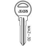 JMA Mazda MZ13 / X131 / X207 Blank Key MAZ-3D