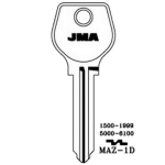 JMA Mazda MZ5 / X3 / X5 Blank Key MAZ-1D