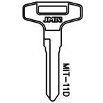 JMA Mitsubishi FU2 Blank Key MIT-11D
