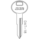JMA Nissan DA28  X124 Blank Key DAT-18