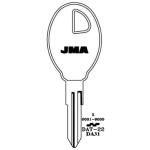 JMA Nissan Infiniti 8 Cut Key Blank DAT-22 X210 DA31