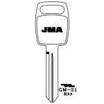 JMA Saturn Key Blank GM-21 P1108 B88