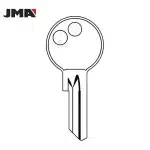 JMA Y6 997X Yale 4-Pin Cabinet Key Brass YA-82DE