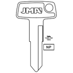 JMA Yamaha YM55 X111 Motorcycle Key YAMA-16D