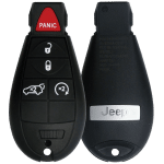 Jeep 5 Button Keyless Go Fobik Smart Key Fcc IYZ-C01C Pn 56046735AH