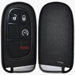 KEY SHELL FOR CHRYSLER DODGE JEEP 4 BUTTON GEN4 TOMBSTONE PROXIMITY REMOTE