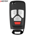 KEYDIY Audi Style 4 Button Flip Wireless NB27