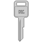 Keyline B48 Auto Metal Key Blank