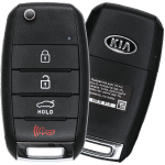 Kia 4 Button Flip Key Fcc NYODD4TX1306-TFL Pn 95430-2T560 (OEM)
