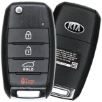 Kia 4 Button Flip Key Fcc NYODD4TX1306-TFL  Pn 95430-3W350