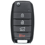 Kia 4 Button Flip Key Fcc NYODD4TX1306-TFL Pn 95430-3W350 (K&S)