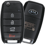 Kia 4 Button Flip Key Fcc OSLOKA-875T (YD) Pn 95430-A7200