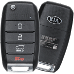 Kia 4 Button Flip Key Fcc OSLOKA-910T Pn 95430-C5101