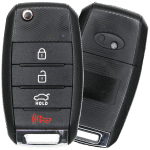 Kia 4 Button Flip Key Fcc TQ8-RKE-3F05 Pn 95430-1W023