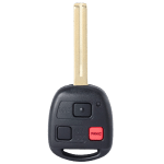 1998-2005 Lexus / 3-Button Remote Head Key / HYQ1512V / 4C Chip / Long Blade (AFTERMARKET)