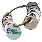 Lock Hardware Finish Ring - 12-Pc Sample Pack MK350 (LOCK MONKEY)