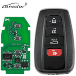 Lonsdor FT02 PH0440B Update Version of FT11-H0410C 312/314 MHz Toyota Smart Key PCB with Shell