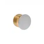 1" Inch Dummy Mortise Cylinder 26D Satin Chrome Finish