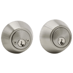 Grade 3 Double Cylinder Deadbolt, 2-3/8″ or 2-3/4″ Adjustable Backset Conventional Cylinder Satin Finish 6 Pin (SC4)
