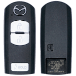 Mazda 3 Button Proximity Remote Key Fcc WAZSKE13D01 Pn KDY3-67-5DY
