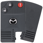 Mazda 3 Button Smart Key Card Fcc BGBX1T458SKE11A01 Pn TDY2-67-5RYA