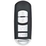 2014-2019 Mazda 4-Button Smart Key Fob FCC WAZSKE13D01 Part number GJY9-67-5DY GJY9-67-5RY (AFTERMARKET)
