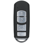 2010-2015 Mazda 4-Button Smart Key Fob FCC WAZX1T763SKE11A04 Part number TEY1-67-5RY (AFTERMARKET)
