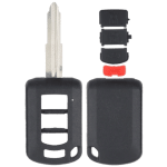 Mitsubishi 4 Button Remote Head Key Shell Fcc OUCJ166N