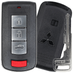 2008-2017 Mitsubishi 4-Button Smart Key Fob FCC OUC644M-KEY-N OUC644MKEYN Part number 8637A228 8637B885 (OEM)