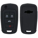 New Silicone Rubber Key Cover Case Protector For Chevy