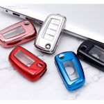 New TPU Flip Key Case Cover For Nissan