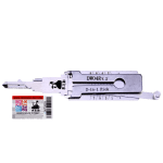 Original Lishi DW04R V2 2 In 1 Pick Door Trunk Anti Glare