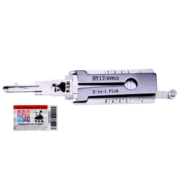 Lishi HY17 HYN14 Hyundai X269 2 In 1 Pick Door Trunk Anti Glare (K4L)