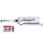 Original Lishi NE66 S66NN Volvo 4 Track 2 In 1 Pick Ignition Door Trunk Anti Glare