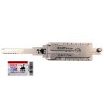 Original Lishi VW Audi HU162T Side Cuts 9 Cut  2 In 1 Pick Decoder AG