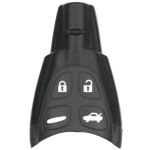 2003-2011 Saab 4-Button Smart Key Fob FCC LTQSAAM433TX Part number 12783781 (AFTERMARKET)