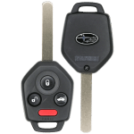 Subaru 4 Button Remote Head Key Fcc CWTWB1U811 Pn 57497-AJ10A 4D60 (OEM)