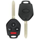 Subaru 4 Button Remote Head Key Fcc CWTWBU766 Pn 57497-FJ031 B110 G CHIP (Pin Code Included)